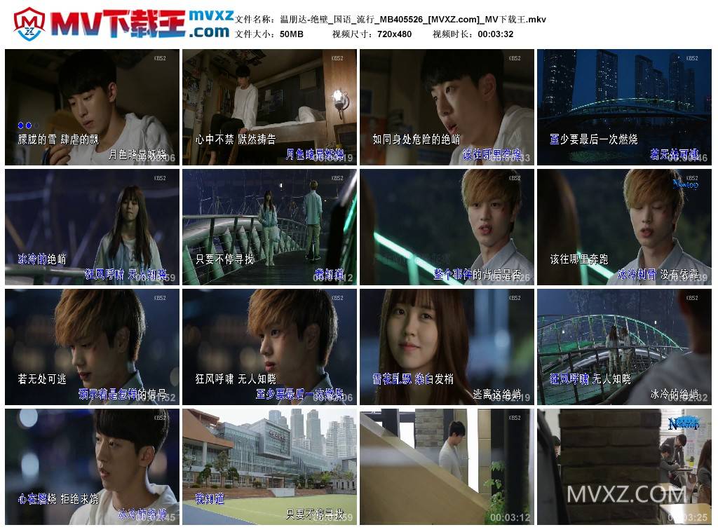 温朋达-绝壁_国语_流行_MB405526